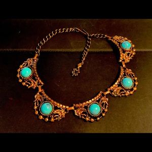 Copper and Turquoise necklace.